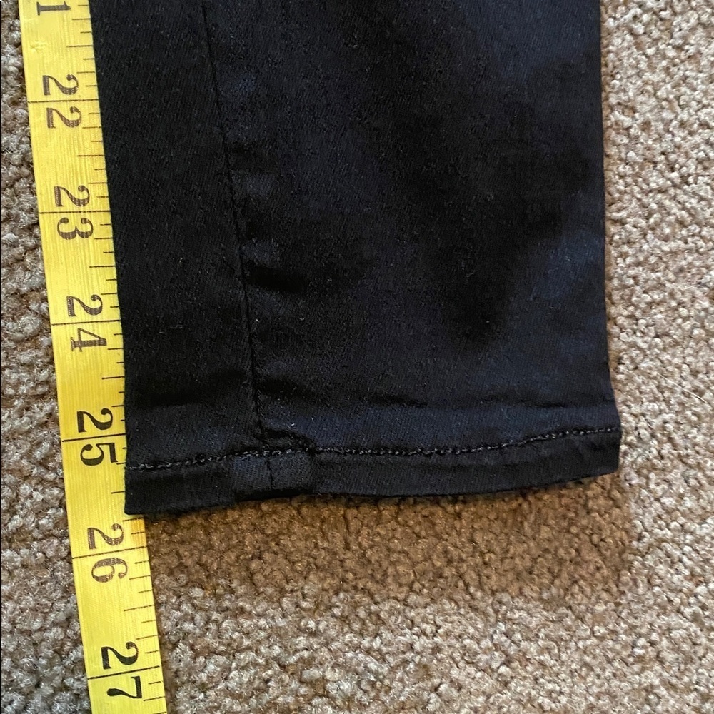 L'AGENCE Black Casual Tuxedo Margot High Rise Skinny Ankle Jeans Women's Size 26 - Picture 6 of 6